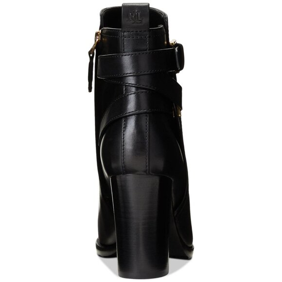 Lauren Ralph Lauren Women's Madisyn Buckled Dress Booties - Picture 3 of 4